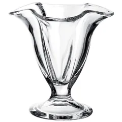 Ice cream bowl glass 170ml D=113/70,H=130mm clear.