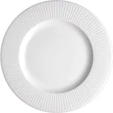 Plate “Willow” small  porcelain  D=20cm  white