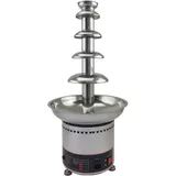 Chocolate fountain stainless steel D=33,H=68cm 150W
