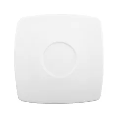 Блюдце «Белая» Принц квадратное фарфор ,L=14,5,B=14,5см белый, изображение 2