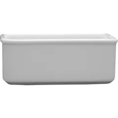 Сахарница для пакетиков «Версаль» фарфор ,H=40,L=110,B=65мм белый