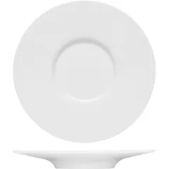 Saucer “Purity” porcelain D=16,H=2cm white