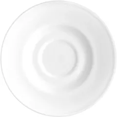 Saucer “Cairweir” glass D=160,H=18mm white