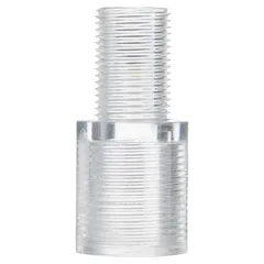 Переходник для крана для емкости для жидкости пластик D=30/20,H=65мм прозр.