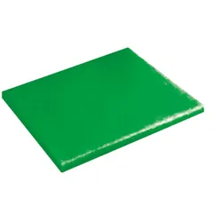 Cutting board  polyethylene , H=20, L=320, B=265mm  green.