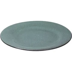 Тарелка «Млечный путь бирюза» фарфор D=24,H=2см бирюз.,черный, изображение 2