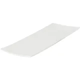 Блюдо сервировочное «Кассиопея» прямоугольное узкое фарфор ,L=410,B=14,5мм белый