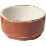 Соусник «Крафт Терракота» фарфор 55мл D=65,H=30мм терракот