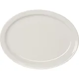 Блюдо «Америка» овальное фарфор ,H=55,L=350,B=255мм белый