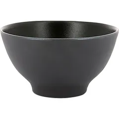 Salad bowl “Ekinox” ceramics 300ml D=120,H=65mm black