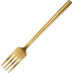 Table fork “Sapporo Basic”  stainless steel , L=19cm  gold, matte