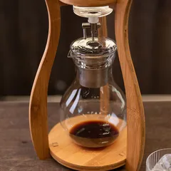 Установка для колд-брю на 6-8 чашек бамбук,стекло, изображение 2