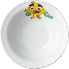 Салатник «Радужные птички» детский фарфор 0,55л, изображение 2
