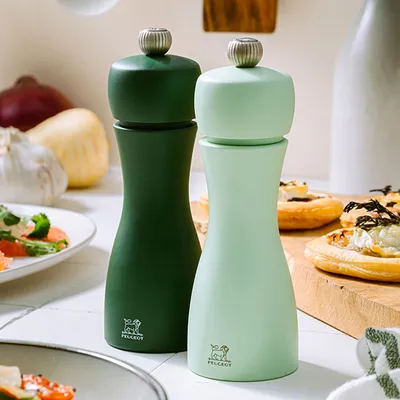 Набор мельниц для специй «Таити»[2шт] бук,сталь нерж. D=52,H=150мм изумруд.,салатов., Цвет: Изумрудный, изображение 9