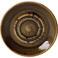 Saucer “Kraft Brown”  porcelain  D=145, H=17mm  brown.