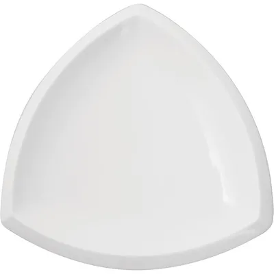 Тарелка «Кунстверк» треугольная фарфор ,L=18,B=18см белый