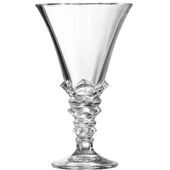 Ice cream bowl “Palmir” glass 370ml D=120/83,H=192,L=75mm clear.