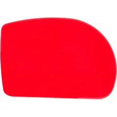 Шпатель кондитерский[10шт] пластик ,H=15,L=125,B=90мм красный