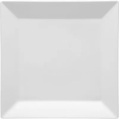 Тарелка «Классик» квадратная фарфор ,H=20,L=215,B=215мм белый