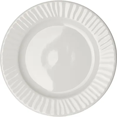 Тарелка «Нестор» мелкая фарфор D=190,H=15мм белый