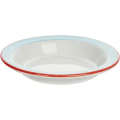 Блюдце «Рио Блю» для масла фарфор D=11,H=2см белый,синий, изображение 2