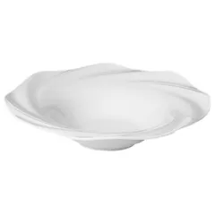 Deep plate  porcelain  D=237, H=53mm  white