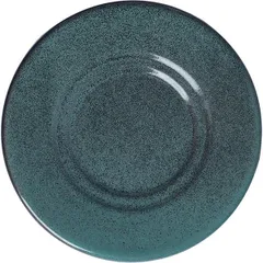 Universal saucer “Milky Way turquoise”  porcelain  D=15.5 cm  turquoise., black