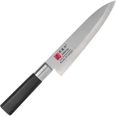 Нож кухонный «Токио» двусторонняя заточка сталь нерж.,пластик ,L=300/180,B=42мм