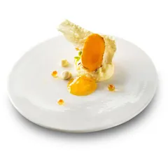 Plate “Minimal” porcelain D=11cm white