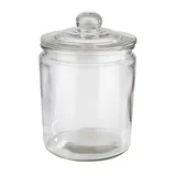 Банка «Классик» круглая с крышкой стекло,стекло 2л D=14,H=21,5см прозр.
