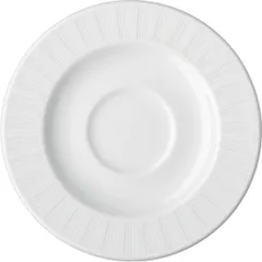 Блюдце «Эвита» фарфор D=125,H=15мм белый