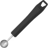 Noisette knife “Ball”  steel, polyprop.  D=20, H=15, L=185/58mm  black, metal.