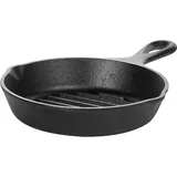 Сковорода-гриль круглая чугун D=16,5см