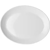 Блюдо «Симплисити» овальное фарфор ,H=20,L=305,B=240мм белый