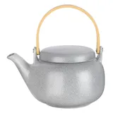 Чайник заварочный «Сейко» фарфор 1,05л ,H=10,B=15см серый