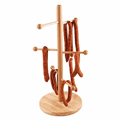 Stand for hanging sausages  wood  D=22, H=50cm  wood.