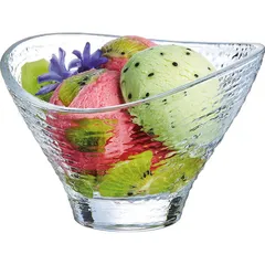 Креманка «Джаззд Фроузен» стекло 250мл D=125,H=92мм матовый, изображение 2