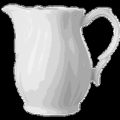 Milk jug “V.Viena” porcelain 110ml D=43,H=77,L=90,B=60mm white