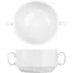 Чашка бульонная фарфор 300мл D=105,H=57мм белый, изображение 2