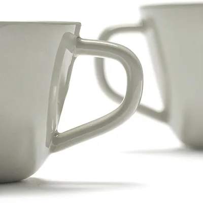 Чашка кофейная «Сена» для эспрессо фарфор 120мл D=70,H=55мм песочн., изображение 3