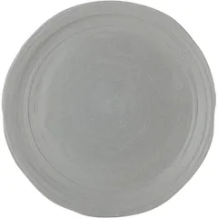 Plate “Nau” ceramics D=28.5cm gray