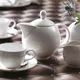 Крышка для чайника «Спайро» фарфор 0,795л D=56,H=65,L=75мм белый, изображение 2
