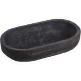 Плошка малая дуб ,H=7,L=27,B=15см тем.дерево