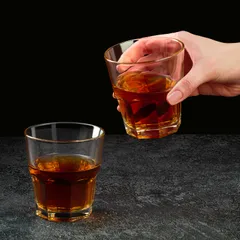 Олд фэшн (стакан) «Касабланка» стекло 270мл D=85,H=91мм прозр., изображение 3