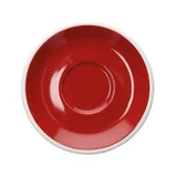 Блюдце «Алберго» фарфор D=12,H=2см красный