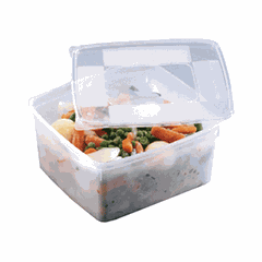 Gastronorm container (1/6)[6pcs] polyprop. 1l ,H=60,L=176,B=162mm transparent.