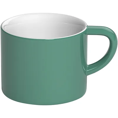 Чашка чайная «Бонд» фарфор 150мл бирюз., Цвет: Бирюзовый