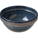 Салатник «Пати» фарфор 300мл D=125,H=55мм серый,синий