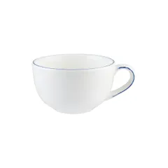 Чашка 350 мл. чайная d=110 мм. h=68 мм. Ретро синий край (блюдце 70922) /1/6/