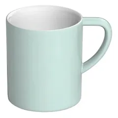 Кружка «Бонд» фарфор 300мл D=85,H=100,L=115мм св. голуб.